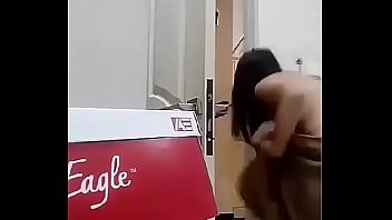 Eagle Boob Slip Show Delivery Guy