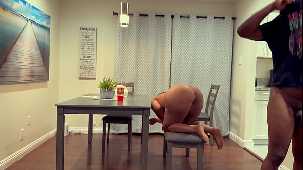 College Cutie Use Her Roommate Kendale As A Sex Machine After Finding Out He Used Her Credit Card To Make A Surprise Purchase. She Had A Better Surprise