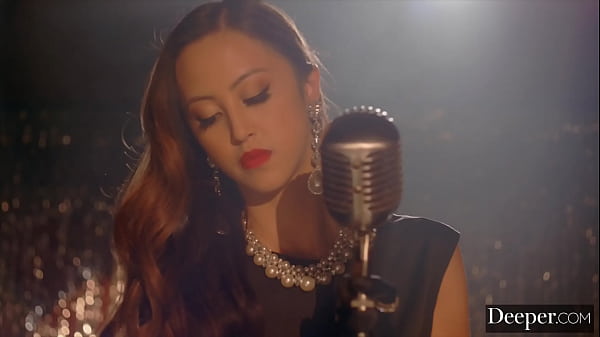 Deeper. Sultry singer Alexia Anders can't resist Anton's BBC