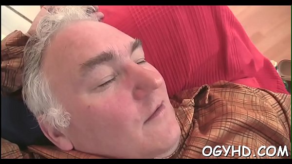 Lustful old lad bonks young angel Thumbnail