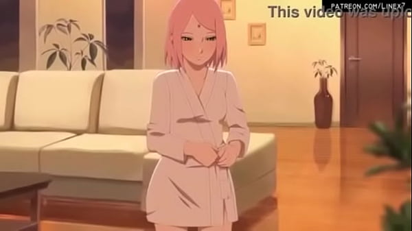 Сакура приняла сперму