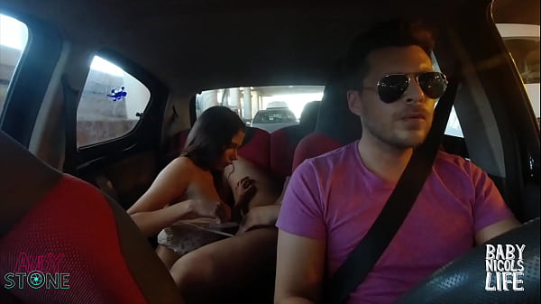 SQUIRTING AND SWALLOWING ON AN UBER! GOT KICKED OUT!