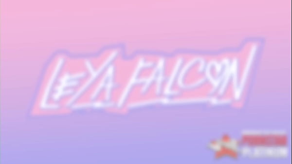 Starved Blonde Leya Falcon Eats Slink Andrews’s Fat Dick!