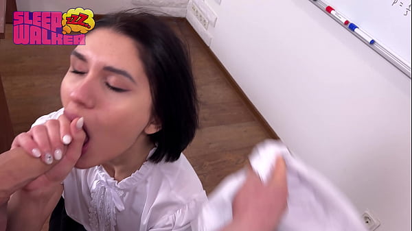 STUDENT TASTES MY COCK