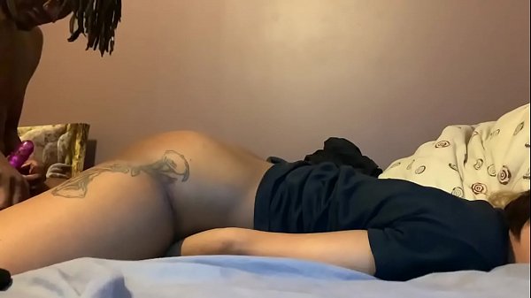Watch my slut take that dick double penetrated