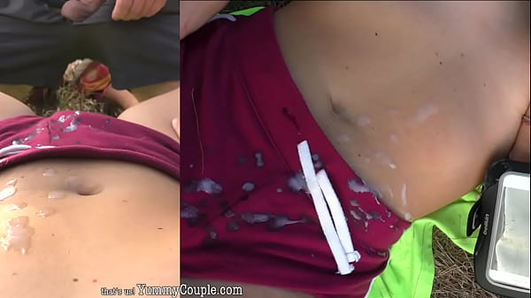 our best and fav cumshot scene shot in a forest near Berlin YummyCouple handjob