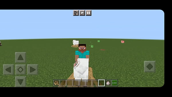 Steve eating his sheep friend's wife Thumbnail