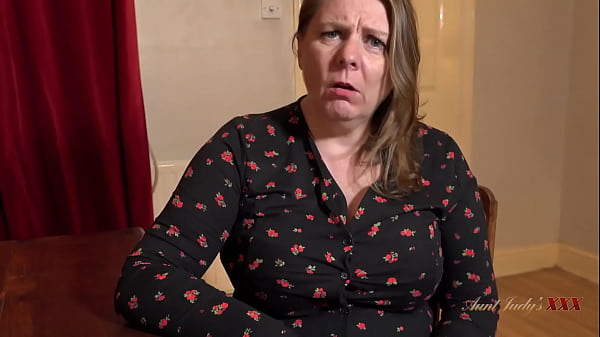 AuntJudysXXX - Your Busty Mature Stepmom Rachel catches you watching Mature Porn (POV)