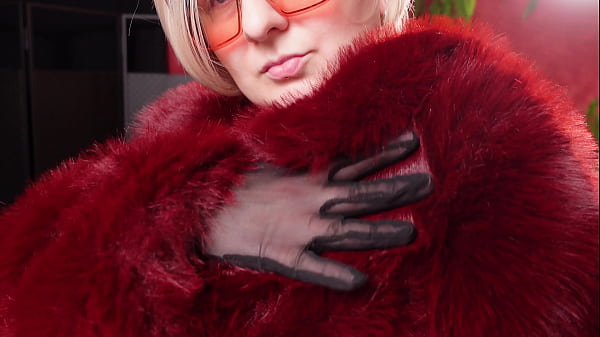 Coleção de casacos de pele sensuais - parte 2. MILF fetichista Arya Grander
