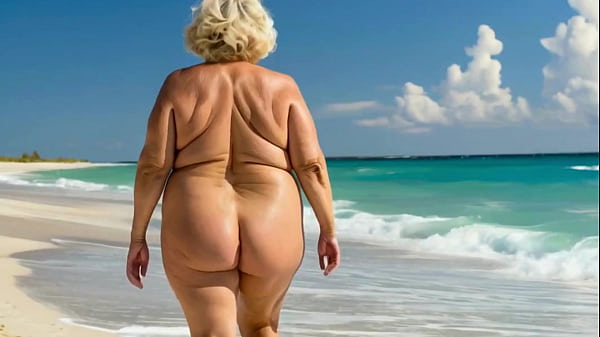 Granny with a big ass