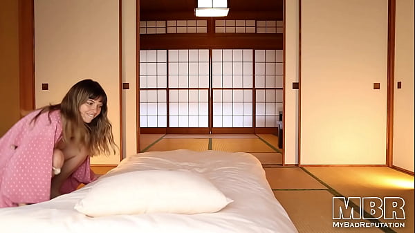 Orgasms, creampie and sushi on a Japanese Futon - MyBadReputation