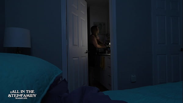 Stepson frightened of thunder leaps nearing stepmoms sleep space  aitsfs1e6 filled 4k 