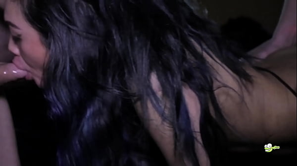 Vivian Lang GANGBANG at a Party