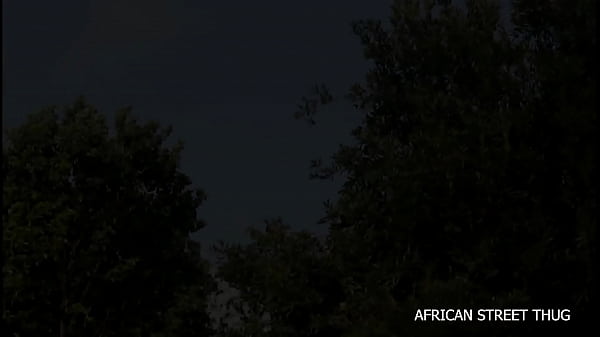 POV an unprecedented encounter in the village between an adulterous woman and her neighbor in the field followed by an outdoor public fuck on African Street thug