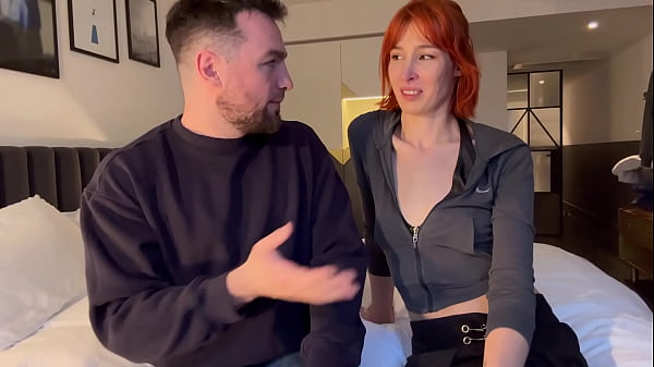 Tall Skinny Redhead Goes Ass to Mouth Balls Deep After Sex Shop Adventure