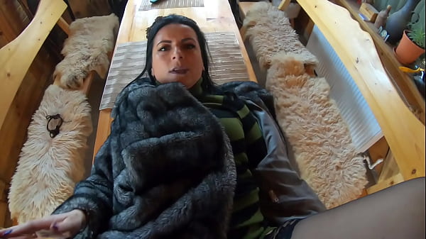 Elegant Fur-Coated Slut Fucked on a Wooden Table and Covered in Cum Twice 240- preview Thumbnail