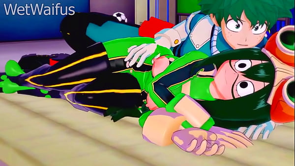 Tsuyu and Deku have Private Sex Session after class - My Hero Academia Hentai Thumbnail