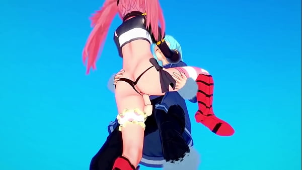 Rimuru fode Milim em | A vez em que reencarnei como uma paródia de slime