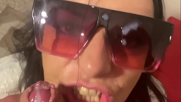 Classy White Outfit, Deep Anal & Cum on My Sunglasses- preview Thumbnail