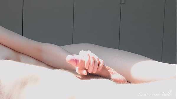 40 minutes of femdom handjob and I tease that nice cock, moaning & shaking orgasm cumshot