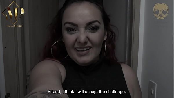 I accept my friend’s challenge and fuck the painter