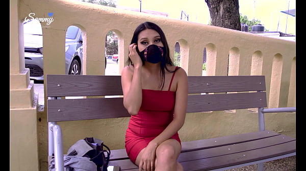 Mexican Teen Waiting for her Boyfriend at park - MONEY for SEX #2