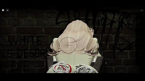 Blonde roblox slut whores herself out  by BBCs in an alleyway Thumbnail