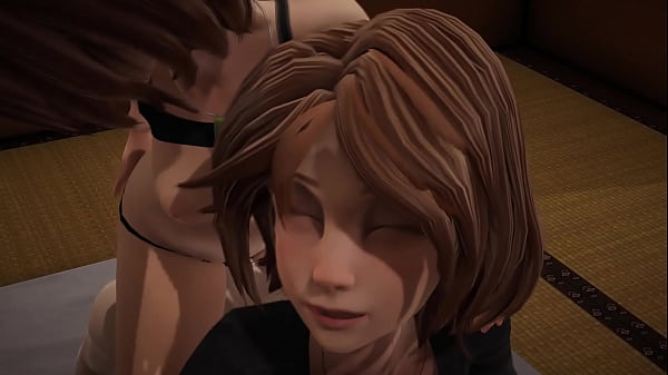 Cass Hamada in a hot threesome - 3D Porn