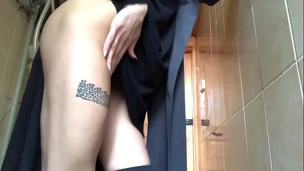 My school teacher made me squirt in a school toilet - real foamy orgasm