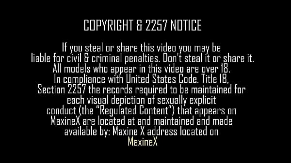 Maxine X Got Caught Masturbating Both Holes & Scott Rhodes Cums On Her