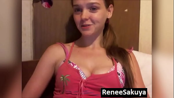 ReneeSakuya reacting to a dick video she was sent of a guy cumming