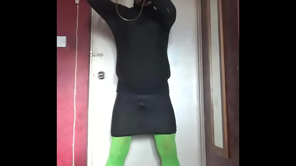 blindfolded and mouth gaged bisexual crossdresser Thumbnail