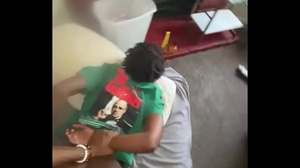Teen Ebony ass jiggling on my dick