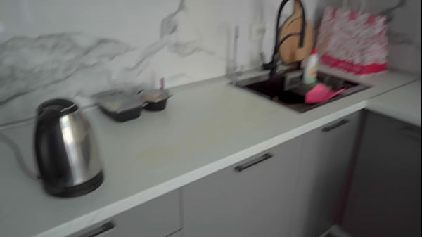 The new maid didn't do a good job, so she had to work her holes and get cum in her mouth