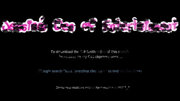 Tag-Team Bra and Panties Match (Strip-Wrestling Match) w, Loser gets strapped in a nappy (diaper)!! ~ Jessica Morgan & Georgina Melon vs Lucinda Hazel & Megan Pearl