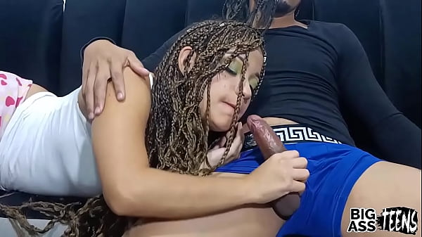 My stepfather makes me suck his cock when we are watching a movie I swallow his cock his milk breaks my ass with cock and he cums inside my Xvideos Big ass