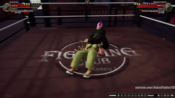 Karen Krash VS BOLDA the BEAST (Naked Fighter 3D) Thumbnail