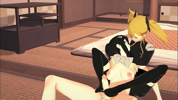 Kikoru’s Wild Ride: Mina Ashiro’s Futanari Footjob and Fuck in Kaiju N8 Hentai – Asian Japanese Manga Anime Hentai 3D Porn