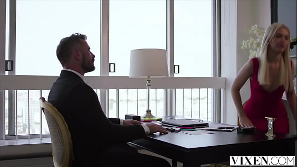 VIXEN Blonde bombshell Lika has the most intense sex