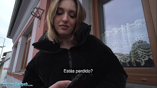 Public Agent Asks Myss Allessandra what is the Spanish word for Blowjob?