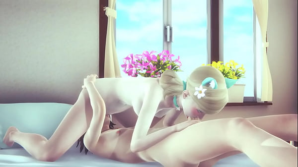 Hentai Uncensored - Blonde catgirl and friend get fucked several times - Japanese Asian Manga Anime Film Game Porn