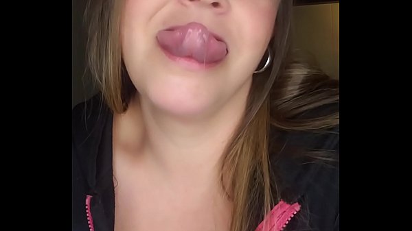 Mandie Maytag's Drooling Long Tongue with Light Gagging