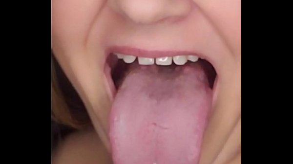 Mandie Maytag's Drooling Long Tongue with Light Gagging