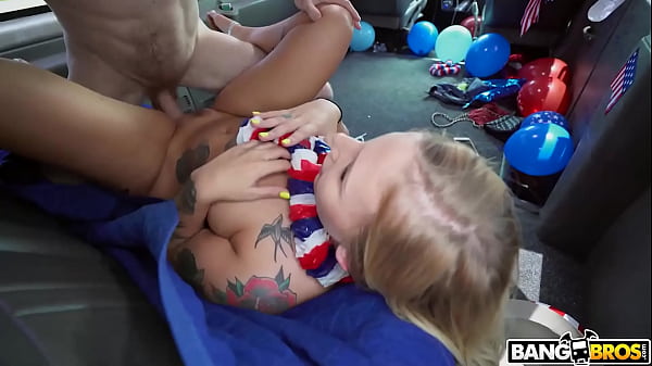 BANGBROS - Stella Raee Answers Some Trivia Questions For Money And As A Bonus She Gets Brick Danger's Dick