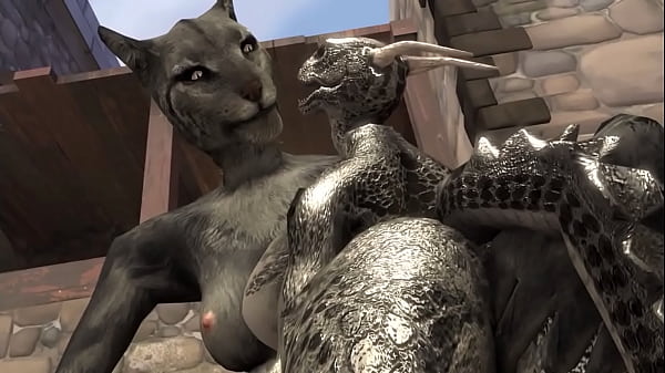 Kemény furry szex óriás nőstényekkel