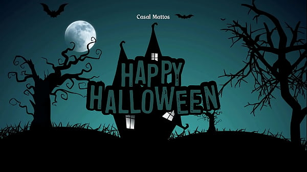 Ela voltou da festa de Halloween toda arrombadinha e gozadinha