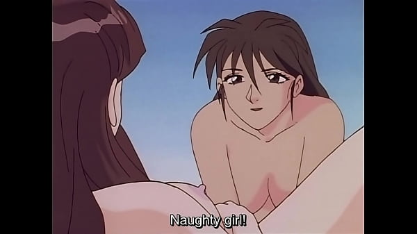 Lesbian teens having fun at the lake