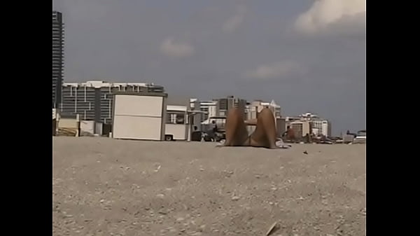 Exhibitionist Wife 11 - My friend Anjelica Shaved Pussy Flashing On Public Beach For Voyeurs!