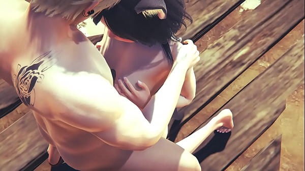 Hentai Uncensored 3D - Kitty boobjob and fucked with creampie - Japanese Asian Manga Anime Game Porn