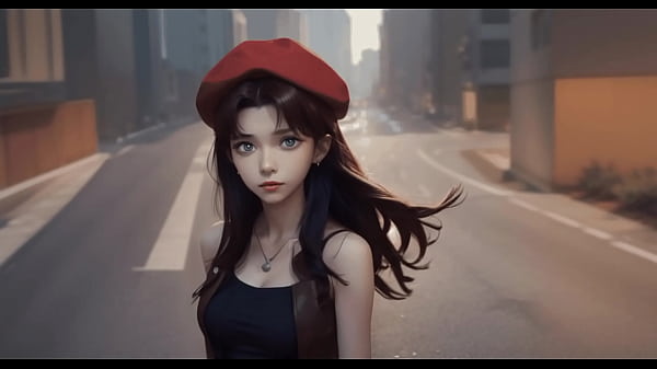 AI generated Misato Katsuragi